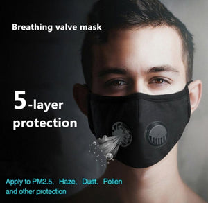 Premium Double Filter Valve Mask 2020